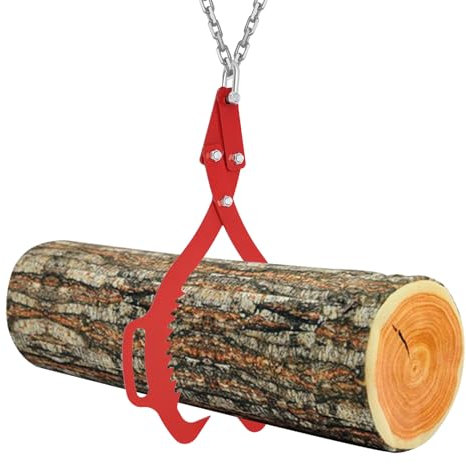 Pinzas Para Trabajo Carga Forestal 700 Kg Fuerza De Tracción Para Troncos De Árboles Y Registros Para Ser Utilizado Como Una Pinza De Elevación De Deslizamiento