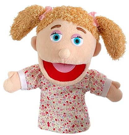 Burattini a Mano per Bambini - Marionette pers Famiglie Mamma Papà | Marionette Fratello Sorella, Giocattoli Peluche Burattini Teatro | Bursattini per Bambini Famiglia Gioco Creativo Spettacolo
