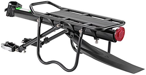 ROCKBROS Rear Bike Cargo Rack Quick Release Bike Carrier Rack with Fender Mountain Road Bicycle Rear Racks