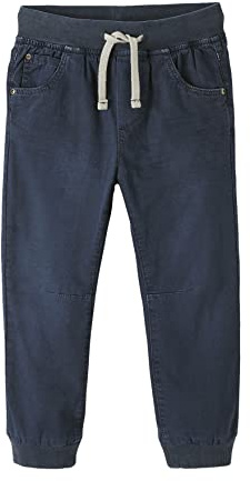 VERTBAUDET Pantalon Style Jogger doublé Polaire garçon Facile à Enfiler Encre 5A