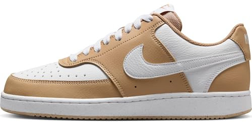 NIKE DH3158-201 Court Vision Low Next Nature Mujer Black/Aluminum-White EU 36.5