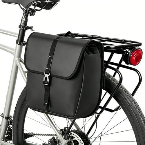 Sacoche da bicicletta per portapacchi, impermeabile da 20 l,