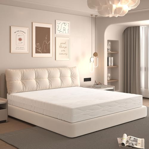 muenfly Materasso a molle insacchettate, H3, 160 x 200 cm, materasso ergonomico a 7 zone, con 1000 molle/m², altezza 20 cm, rivestimento rimovibile, certificato Oeko-TEX