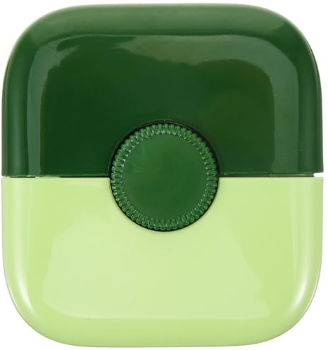 Abaodam Tondeuse à Cheveux Peigne en Plastique Vert, Coupe-bordures pour Frange et Fourches, Outil Simple et Délicat pour Femmes et Filles, Usage Voyage