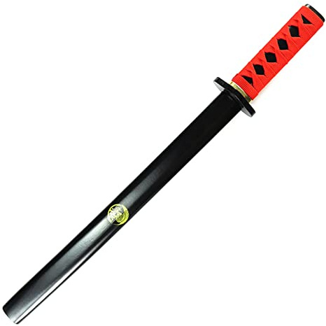 VHKJewE Cosplay Anime Performance Arma Oggetti di Scena Dotati Fodero Coltello Legno