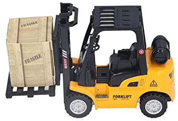 KENANLAN Jouet de chariot élévateur, véhicule de levage, véhicule d'ingénierie métallique, jouet de construction, modèle de véhicule technique, véhicule de construction en métal, jouet miniature pour