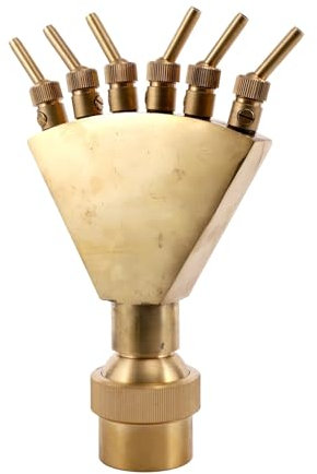 Kit Fontana Ugello regolabile da 1,5 per fontana Phoenix Tail con valvola, per irrigatori da giardino, per laghetti, prati e giardini fontana