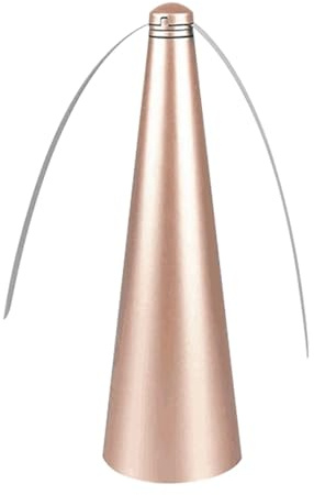 Flugavvisande fläkt. Relaterbara uppladdningsbara flöjter for externa flöjter 360° bordsfläkt med skadedjursbekämpning, rotationsfläkt av matskyddstyp USB Flugfläkt för utomhusbruk(Gold)