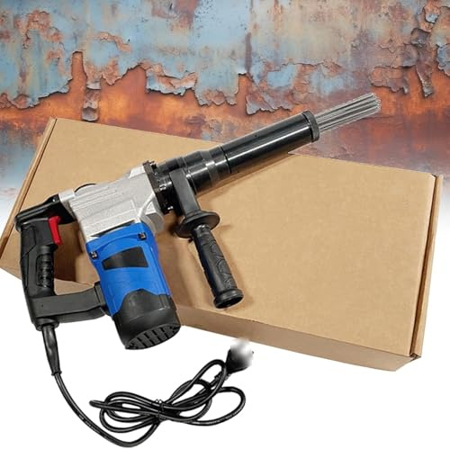 Scrostatore elettrico portatile ad aghi da 1100 W, pistola disincrostante pneumatica, macchina per la rimozione della ruggine dagli aghi, macchina per la pulizia delle scorie di saldatura