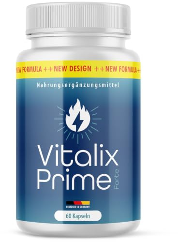 Vitalix Prime Forte Cápsulas | L-arginina y L-citrulina | 60 cápsulas