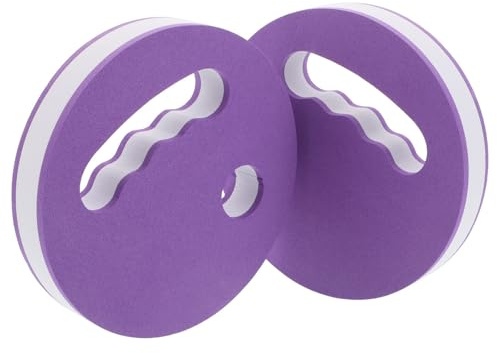 VOSAREA Disques de Natation et Résistance à Main en Mousse Eva Prise Confortable pour Entraînement Piscine pour Débutants et Exercices Aquatiques en Piscine