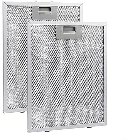 2Pack Metal Mesh Filter Cooker Hood Filters Metal Mesh Extractor Vent Filter 300 x 240mm(2PCS)