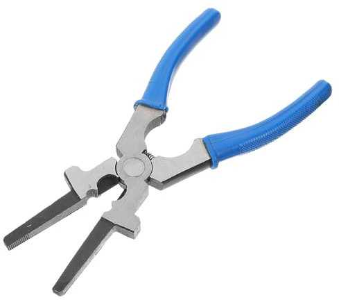 BAZEITFLOW Pinza per Saldatura Professionale 220Mm Bloccaggio Regolabile Morsetto Multiuso in Metallo per Riparazioni Auto e Manutenzione Meccanica Utensile Manuale Compatto Impugnatura