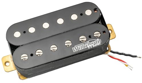 Wilkinson M Series Classic Tone Overwound Open Style Bridge Humbucker Black