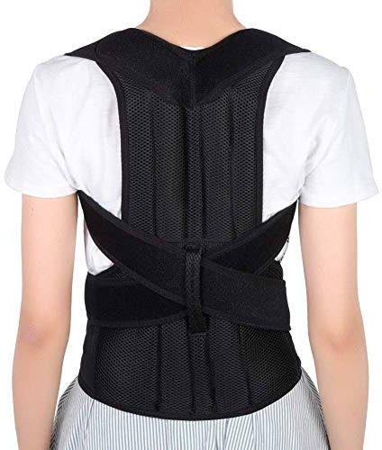 Corrector de Postura Ajustable Apoyo de Espalda, Enderezador de Espalda, Soporte dorsal, Cinturón Corrección de Postura para Hombres y Mujeres, Aliviar el dolor de Espalda y Hombros (Talla XXL)