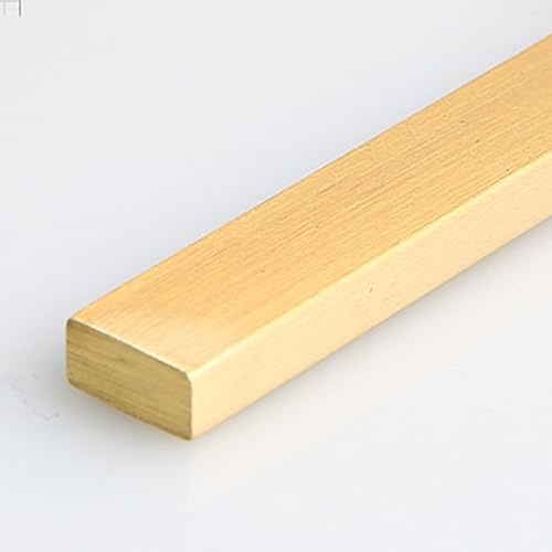 Perfil de transición de latón for suelos - Perfil de 100 cm for cubrir juntas entre baldosas y suelos vinílicos, solución segura y duradera for el hogar(10mmx5mm)