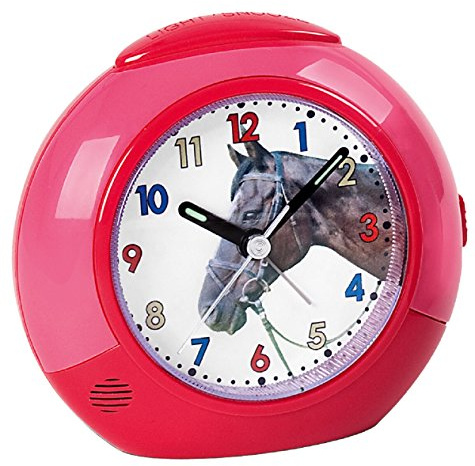 Atlanta 1984/1 Kinderwecker mit Leisegang Rot Pferd