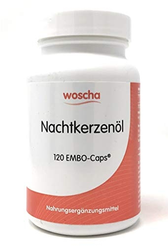 woscha Nachtkerzenöl 120 Embo-Caps (74g)(vegan)
