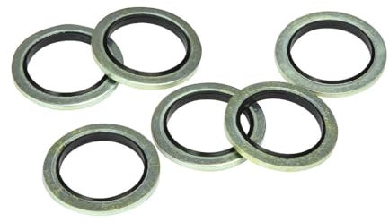 Autobest Joints vidange X 6 – lèvres BS – 16.7 – 23 – 1.5 mm