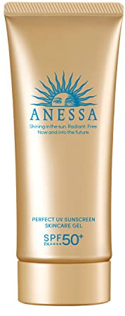2022 Model Anessa Perfect UV Skin Care Gel N Sunscreen / UV Fruity Floral Scent, Main Unit 3.1 oz (90 g)