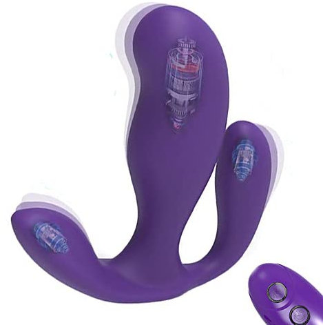 TDLPlus Prostatavibrator 3 Leistungsstarke Motoren Und 7 Vibrationsmodi Klitoris Vagina Anus 3 In 1 Stimulierendes MassagegeräT G Punkt Vibratoren FüR Sie Mit StoßFunktion