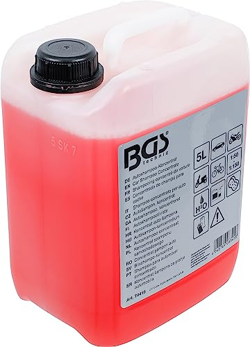 BGS 74416 | Bilschampo-koncentrat | rött | 5 l