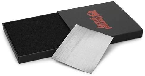 Thermal Grizzly - KryoSheet (68x51x0,2mm) - Graphen Wärmeleitpad - Höchste Wärmeleitfähigkeit - Alternative zu hochleistungsfähiger Wärmeleitpaste CPU/GPU/PS4/PS5/Xbox