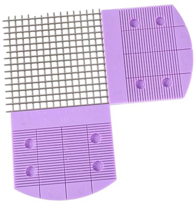 STOBOK 2pcs Quilling Combs DIY Paper Craft Tools for Creative Weaving and Pattern Making for Beginners and Crafts Enthusiasts Easy to Use for Unique Paper Decorations