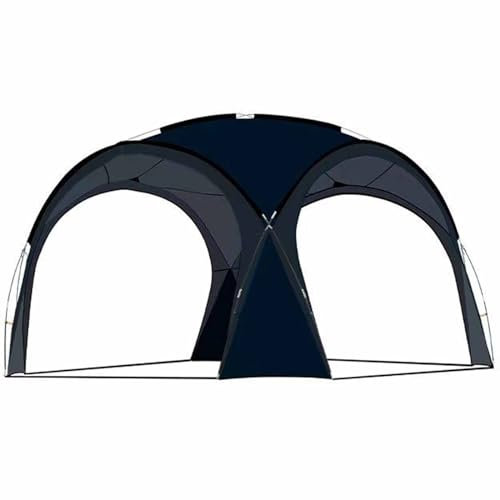 ZPRYZHD Beach Tent, Pop Up Canopy, Large Tent Garden Pavilion, Sturdy Steel Pole Construction for Camping Trips, Backyard Entertainment, Fishing, Parties or Picnics (Color : Black)