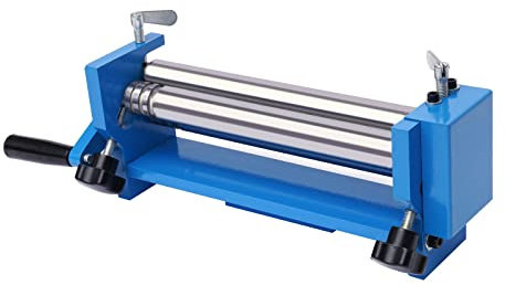 WOLEGM 3 rulli piegatrice rotonda 300mm manuale piegatrice a rulli con slot multipli per architettura, industria automobilistica