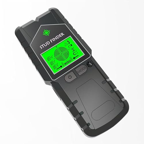Leitungssuchgerät 6 in 1 Leitungssucher Wand Stromleitungsfinder mit LCD Anzeige Detektor Kabelsuchgerät für Metall, Holz, Stromleitung und Kabelfinder Leitungsfinder