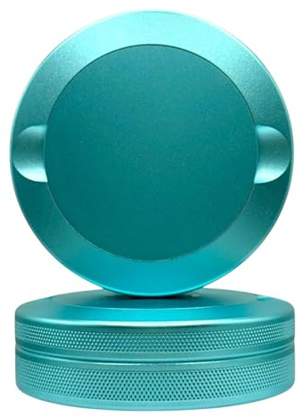 Syn Tin 3.0 Metal Container for Zyn, Premium Aluminum Can & Rugged Pouch Holder | Extra Capacity, Knurled Grip & Used Pouch Storage (Glacier)