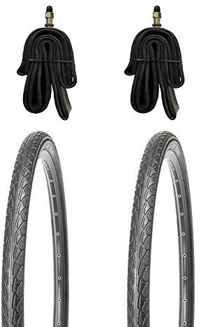 Kujo 2X 28 Zoll Fahrradreifen Set 700x45c Resul inkl. Schlauch DV
