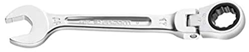 FACOM 467BF.8 Clé Mixte à Cliquet articulées métrique, Argent, 8 mm
