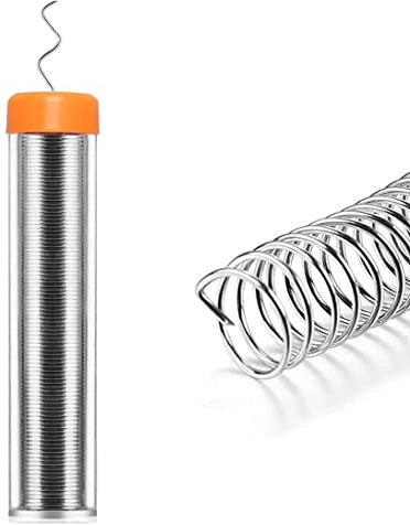 Fil à souder sans plomb avec noyau en colophane Flux 0,8 mm 60/40 pour soudure électrique Poids 20 g