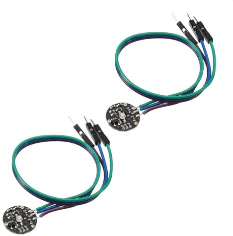 Heart Rate Sensor Module, 2Pcs Pulse Beat Monitor Module Compatible with Arduno