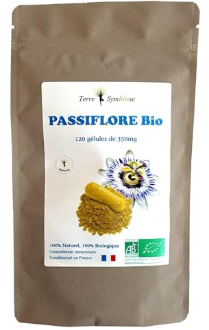 Passiflore Bio - 120 gélules de 350mg
