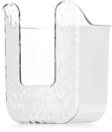 Boîte de rangement de lingettes de cuisine, Distributeur de lingettes mural Holde,Distributeur de lingettes claires sans poinçonnage, Boîte de mouchoirs sans poinçon pour cuisine Chambre Salle de bain