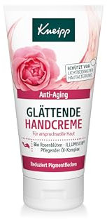Kneipp Glättende Handcreme Anti Aging - Für anspruchsvolle Haut - Reduziert Pigmentflecken - Schützt vor lichtbedingter Hautalterung - 50 ml