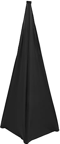 GLSTOY Soporte de Altavoz Cubierta del Soporte del Altavoz Poste de Altavoz Cubiertas de trípode de iluminación Barra de Sonido Herramienta de Show en Herramienta de Escenario Black