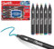 Sharpie Kreative Marker Acrylfarben Stifte | Erdtöne | Wasserbasierte Farbstifte | Kein Durchbluten, Schreibt auf den Meisten Oberflächen | Kugelspitze | Schul- & Lernmaterial | 5 Stück