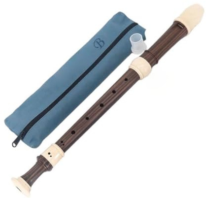 Blockflöjt Musikinstrument 8-håls Engelsk Alto Tone Recorder Tysk Fingersättning