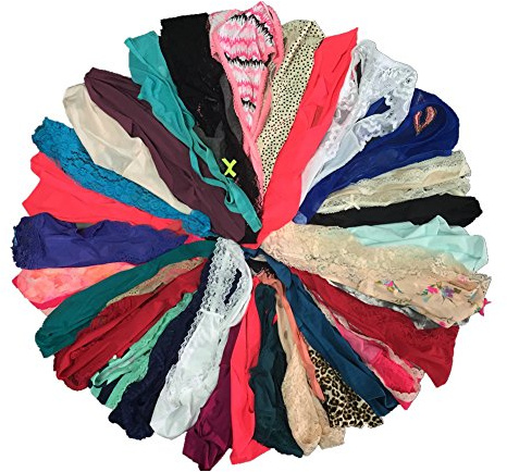EMBEK Variety of Womens Underwear Pack T-back Thong Bikini Hipster Briefs Cotton Lace Panties (X-Large, 10 Pcs)