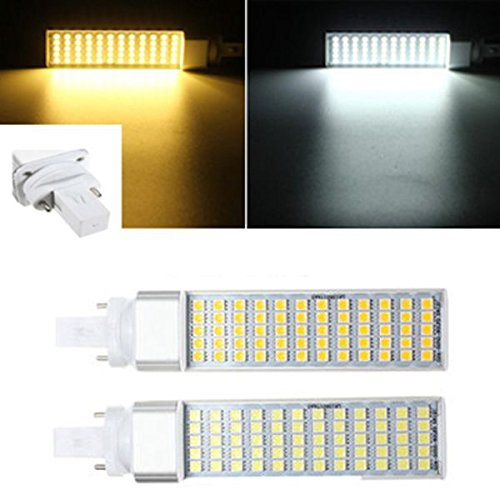 MASUNN G23 12W 60 SMD 5050 Luce LED Non dimmerabile Caldo Bianco/Bianco Lampadina 85-265V - Bianco Puro
