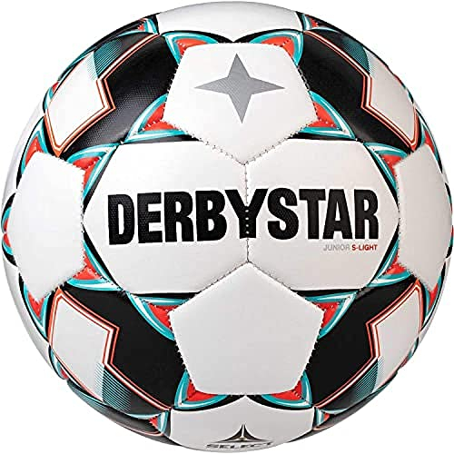 Derbystar Kinder Fußball Junior S-Light, weiss gruen schwarz, 3, 1722300142