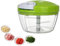 VERK Group Gemüse Zerkleinerer Food Chopper 0.5 Liter Kunststoff und Edelstahl Handlicher Gemüse Zerkleinerer