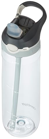 Contigo Cortland Autoseal Water Bottle | Large 720ml BPA Free Sports Flask | Leakproof Drink Bottle | Ideal for School, Gym, Bike, Running, Hiking