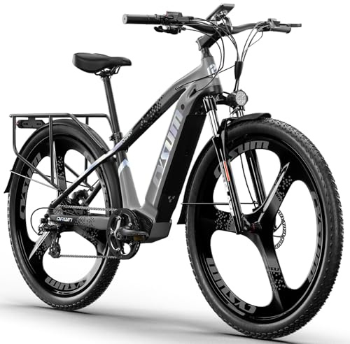 Antgooat MTB elcykel berg vuxna, 29 tum off-road elektrisk cykel, elektrisk terrängcykel herr, 75 Nm unisex mountainbike, Li-avtagbart batteri 48V 14Ah sortiment 90-120 km