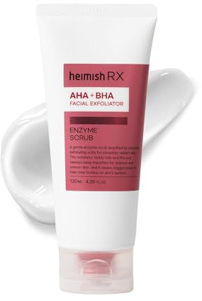 HEIMISH RX AHA BHA Enzym-Peeling – Gesichtspeeling, Chemisches Peeling, Sanftes für das Gesicht mit Salicylsäure, Für alle Hauttypen, Hautstruktur-Verbesserung, 130 ml (4,39 fl. oz)