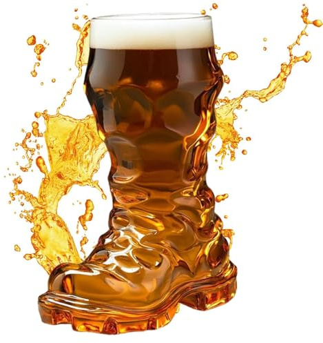 Tazas de bota, taza de cerveza,Contenedor de té transparente | para beber reutilizable, interesantes decoraciones de taberna para el hogar, restaurante